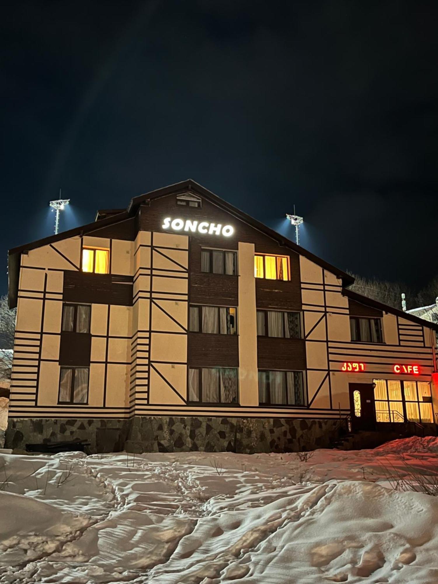 Hotel Soncho Gudauri Exteriér fotografie