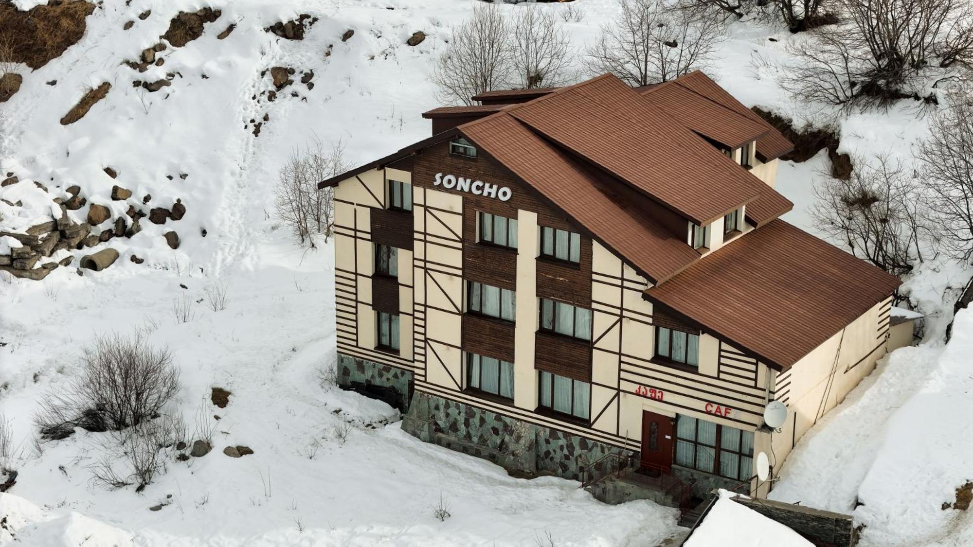 Hotel Soncho Gudauri Exteriér fotografie