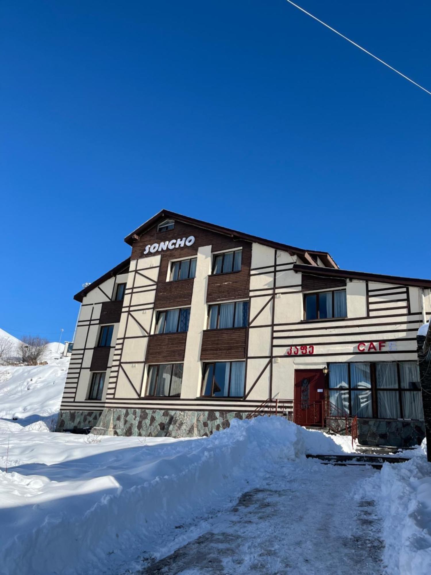 Hotel Soncho Gudauri Exteriér fotografie