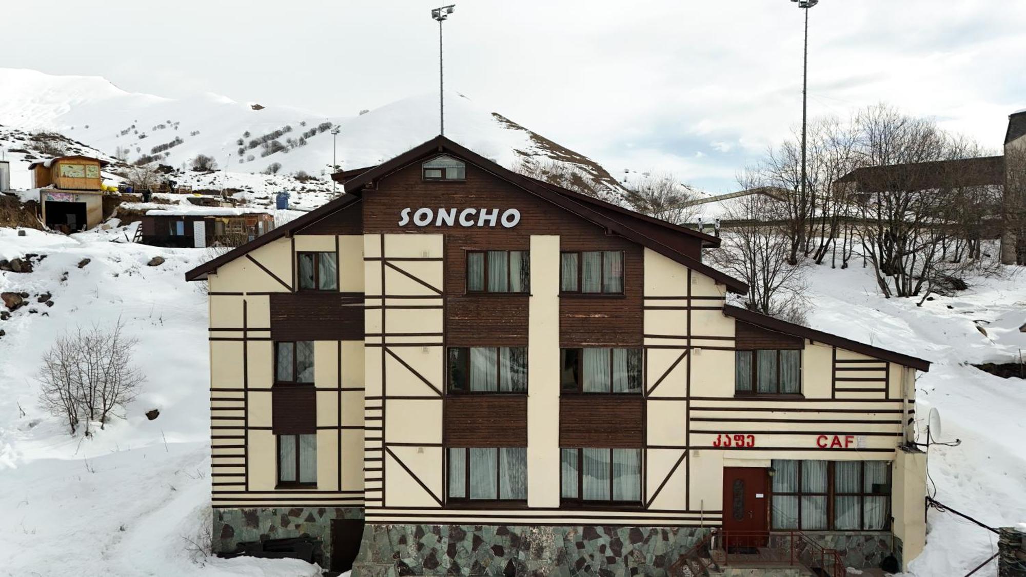 Hotel Soncho Gudauri Exteriér fotografie